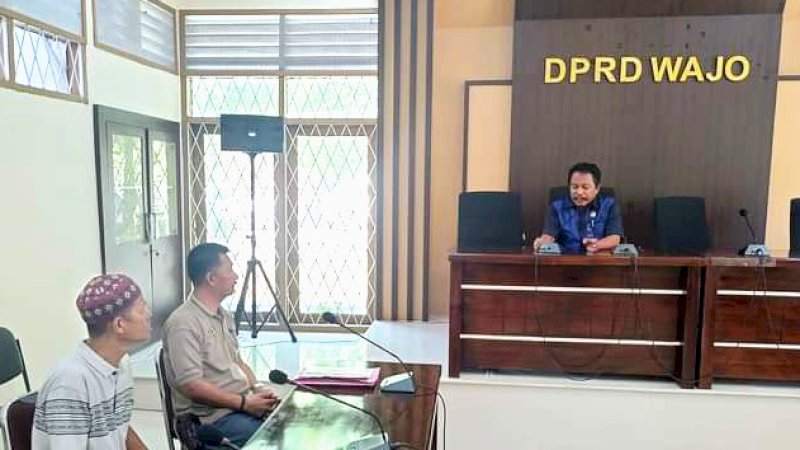 Aspirasi LSM Laser Akan Ditindaklanjuti Ketua Komisi Dua DPRD Wajo