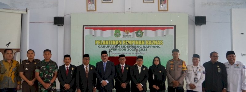 Pimpinan Baznas Sidrap Resmi  Dilantik