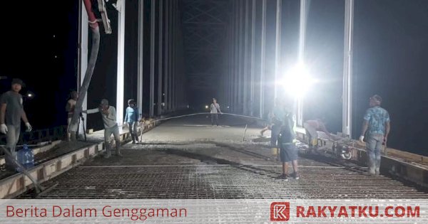 Dibangun Lagi setelah 30 Tahun, Pengerjaan Jembatan Pacongkang Soppeng Segera Rampung