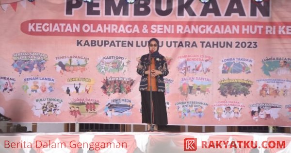 Puluhan Kegiatan Meriahkan HUT ke-78 RI di Lutra