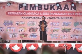Puluhan Kegiatan Meriahkan HUT ke-78 RI di Lutra