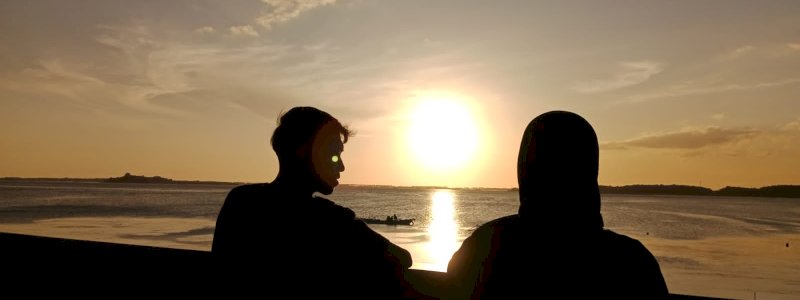 Indahnya Pesona Sunset dari Anjungan Cempae di Kota Parepare
