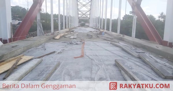 Jembatan Pelengkung Baja Terpanjang di Sulsel Segera Diresmikan