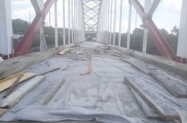Jembatan Pelengkung Baja Terpanjang di Sulsel Segera Diresmikan