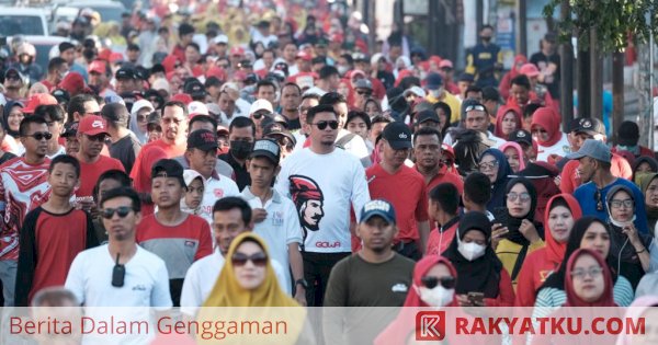 Gowa Sambut HUT Ke-78 RI dengan Jalan Santai