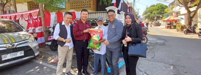 Peringati HUT Kemerdekaan RI ke-78 Tahun, IHGMA Sulsel Sumbang 312 kilogram Beras ke Panti Asuhan