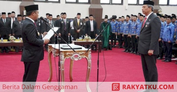 Gubernur Sulsel Lantik Andi Muhammad Arsjad Jadi Pj Sekda