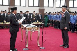 Gubernur Sulsel Lantik Andi Muhammad Arsjad Jadi Pj Sekda