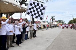 Bupati Luwu Utara: Gerak Jalan Indah Gerakkan Ekonomi Masyarakat