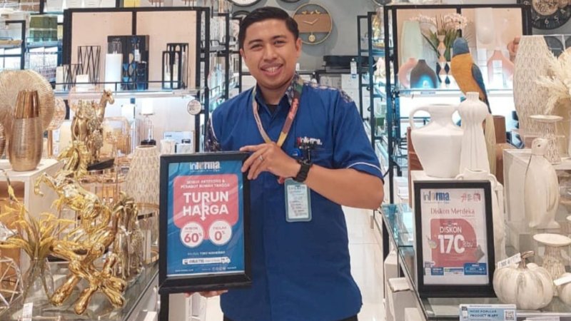 Informa Makassar Turun harga, Kunjungi Outlet Informa Dapatkan Diskon Hingga 60 Persen