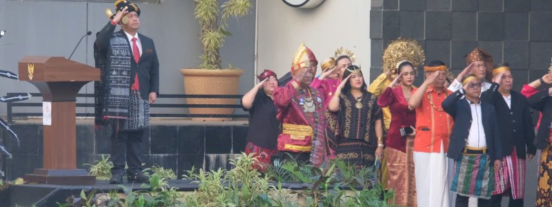 Peringati Hut Kemerdekaan ke-78, Claro Hotel Gelar Upacara Bendera