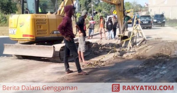 Pemprov Sulsel Segera Rampungkan Rekonstruksi Jalan Ruas Bu'rung-Bu'rung - Bili-Bili di Gowa