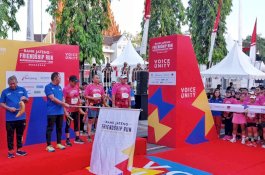 Walikota Makassar Kembali Melepas 1000 peserta Friendship Run Bank Jateng 2023