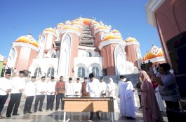 Diresmikan Gubernur Andi Sudirman, Masjid Kubah 99 Asmaul Husna Jadi Salah Satu Masjid Unik di Indonesia