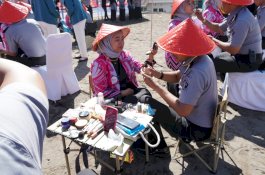 Hari Kemenkumham Ke-78, Rutan Makassar Gelar Lomba Merias Istri