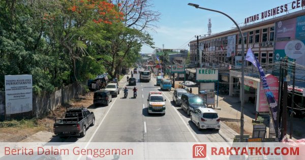 Pekerjaan Rekonstruksi Ruas Jalan Antang Raya Selesai, Sudah Mulus