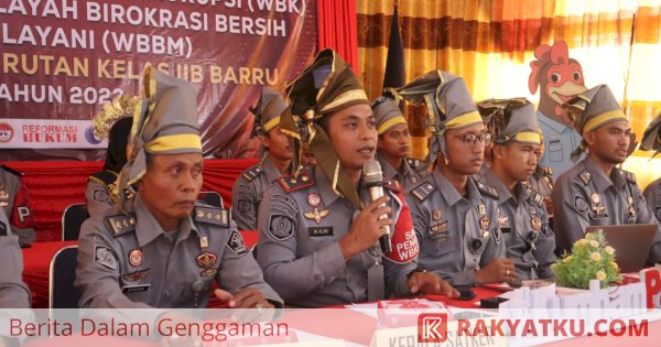 Rutan Barru Paparkan Inovasi Unggulan di Hadapan Tim Penilaian Mandiri