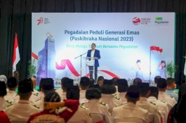 Pegadaian Beri Apresiasi Kepada Tim Paskibraka 2023