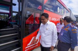 Bus Trans Andalan Mulai Beroperasi, Layani Rute Barru-Soppeng Gratis