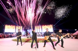 Band Cokelat Memukau di F8 Makassar 2023