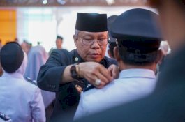 Lantik Pejabat Lingkup Pemkot Parepare, Taufan Pawe Ingatkan Jabatan Bukan Hak