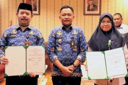 Pengadilan Agama dan Disdukcapil Bantaeng Teken Kerjasama Inovasi Sipakaingaki