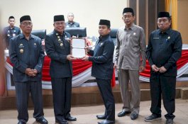 DPRD Parepare Gelar Paripurna Penyerahan KUA-PPAS APBD-P 2023