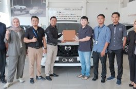 Mazda Luncurkan All-New Mazda CX-60 di Makassar dan Lakukan Serah Terima ke Pembeli Pertama 