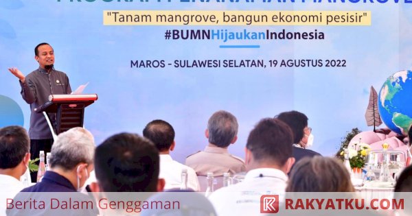 Penanaman Mangrove di Wilayah Pesisir Sulsel Massif di Era Gubernur Andi Sudirman