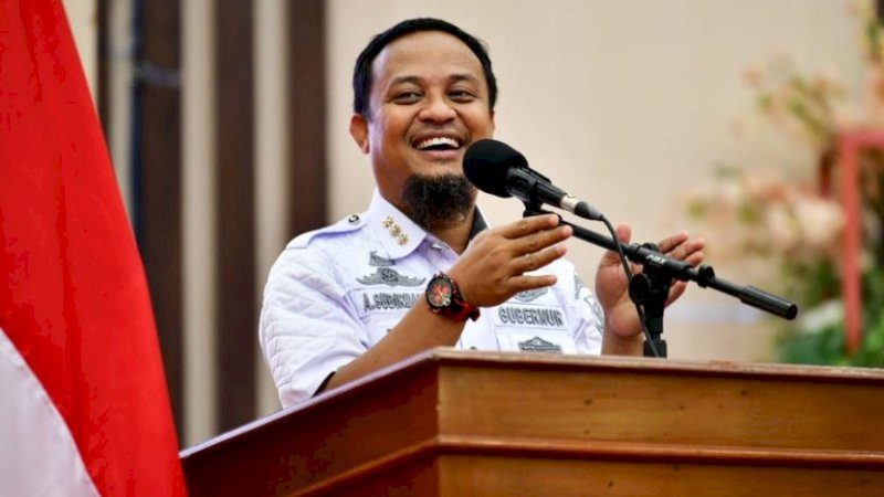 Gubernur Sulawesi Selatan (Sulsel), Andi Sudirman Sulaiman (Andalan).
