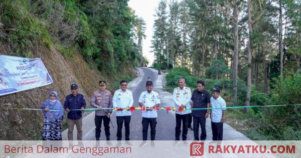 Gubernur Sulsel Resmikan Ruas Jalan Bonglo - Pantilang di Luwu, Buka Akses Wilayah Terisolasi