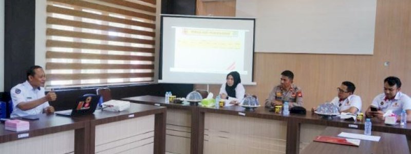 UPP Saber Pungli Sulsel Monev Kegiatan 2023 dan Rencanakan Aksi 2024 di Sidrap