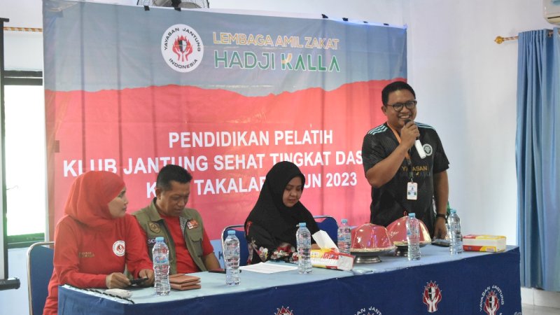 Yayasan Hadji Kalla Gandeng YJI Gelar Program Pendidikan Pelatih Klub Senam Jantung Sehat di Takalar