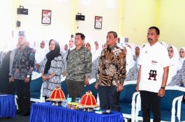 Legislator DPRD Wajo dan Sekda, Duo Amran Hadiri Peresmian Sekretariat IBI Wajo