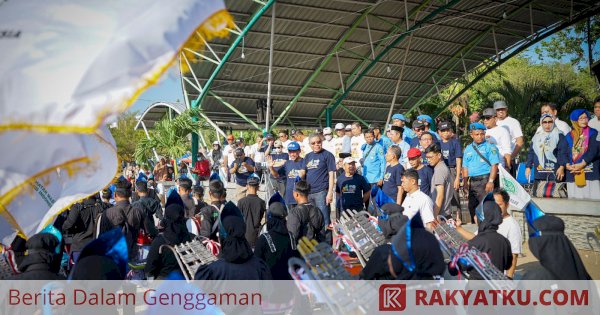 Taufan Pawe Lepas Peserta Jepang Sehat BKPRMI