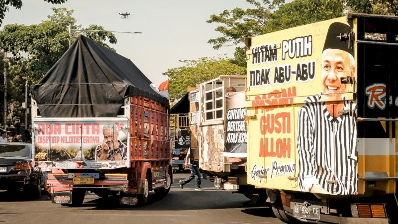 Berantas Pungli, Ganjar Dinobatkan sebagai Bapak Truk Nusantara