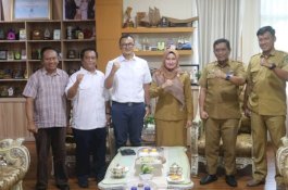 Temui Bupati Lutra, Kepala Satker Pastikan Ruas Rongkong-Seko Dikerja Mulai Tahun Ini