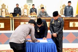 Pemkab Wajo dan DPRD Sepakat Rancangan KUA PPAS Perubahan APBD 2023