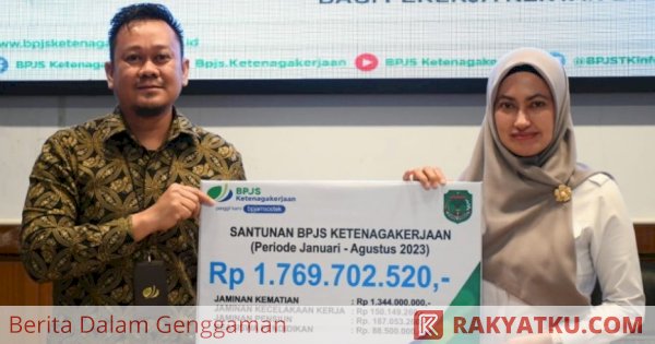 Hingga Agustus, Pemda Lutra dan BPJS Ketenagakerjaan Salurkan Santunan Senilai Rp1,7 Miliar