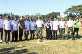 Turnamen Sepak Bola Dandim Cup 2023 Resmi Dibuka di Wajo
