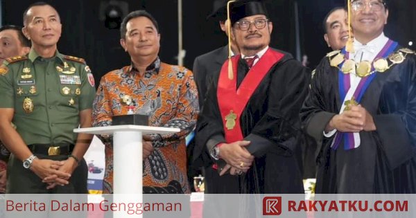 Hadiri Dies Natalis ke-67 Unhas, PJ Gubernur Sulsel Harap Kampus Berkontribusi Untuk Ketahanan Pangan