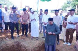Masjid Besar Kecamatan Mandai Resmi Dibangun, Ini Pesan Bupati Maros Chaidir Syam