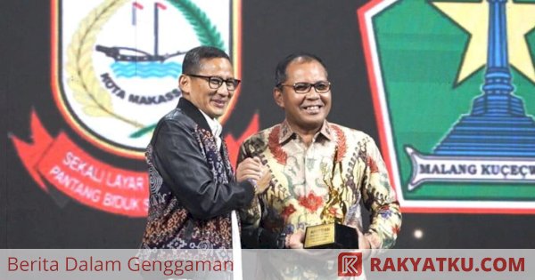 Wali Kota Makassar Terima Penghargaan Kompas TV berkat Program Longwis