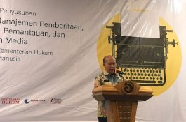 Komitmen Meningkatkan Kualitas Pemberitaan, Kanwil Kemenkumham Sulsel Ikuti Penyusunan Pedoman Manajemen Pemberitaan