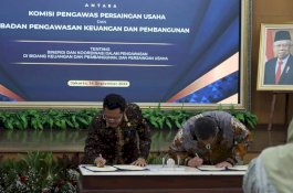 KPPU Teken MoU dengan BPKP,  Begini Isi MoU nya