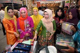 Pj Ketua Dekranasda Sulsel Dorong Produk Kerajinan UMKM Lebih Kreatif