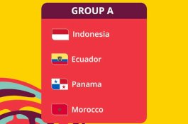Hasil Drawing Piala Dunia U-17: Indonesia Satu Grup dengan Maroko 