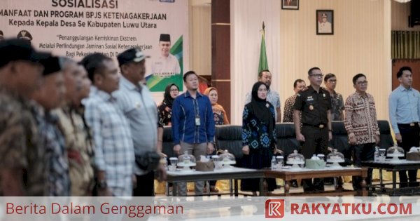 Pemkab Luwu Utara Beri Jaminan Sosial bagi 16.600 Pekerja Rentan