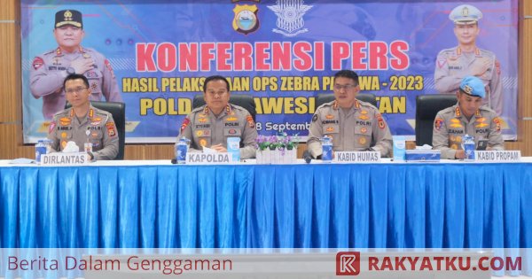 14 Hari Operasi Zebra Pallawa 2023, Polda Sulsel Tindak Ribuan Pelanggar Lalu Lintas