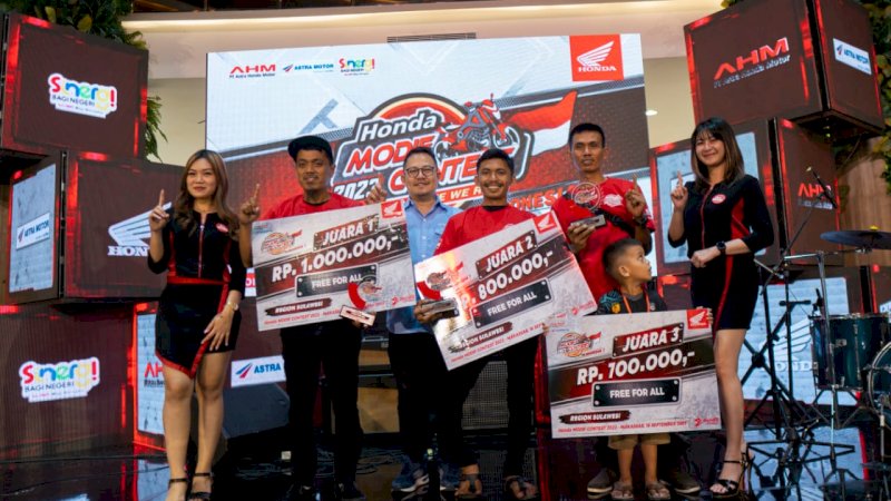 118 Modifikator Ikut Serta dalam Honda Modif Contest 2023 Region Sulawesi